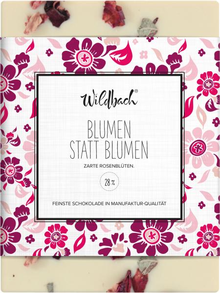 Wildbach - Blumen statt Blumen Schokolade