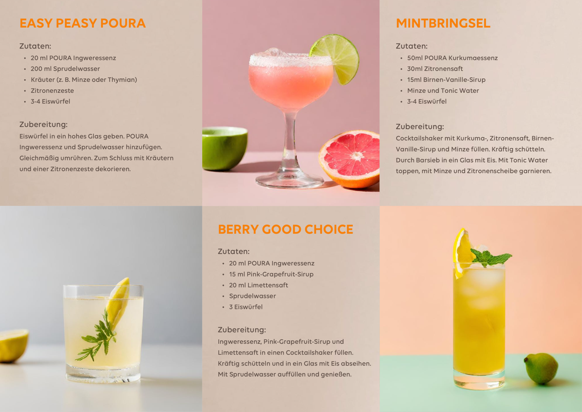 Poura - Premium Ingweressenz 495 ml