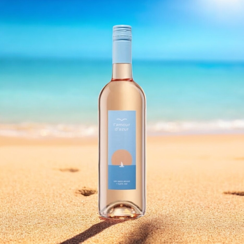 L'amour d'azur Rosé - alkoholfrei