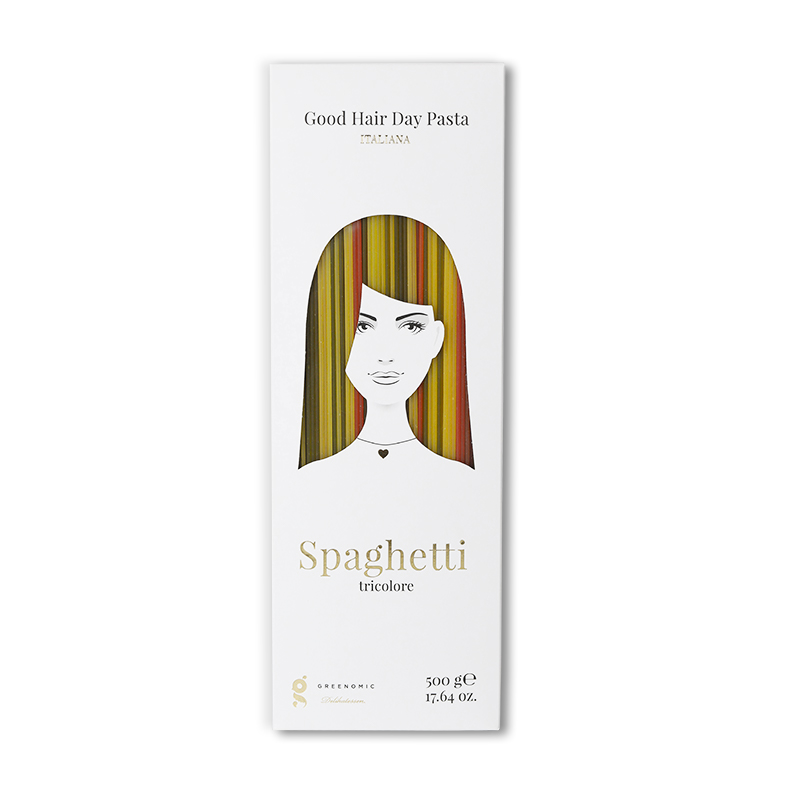 Good Hair Day Pasta - Spaghetti Tricolore