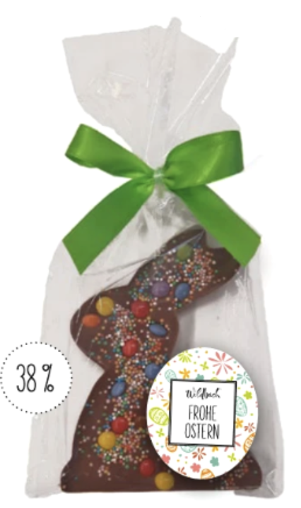 Wildbach - Osterhase Relieftafel Kunterbunt