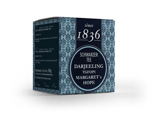 D & B - Schwarztee Darjeeling Margaret's Hope TFGOP1 15 Pyramidenbeutel