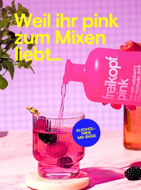 freikopf - pink & wildberry