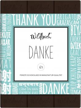 Wildbach - Danke Zartbitter Schokolade