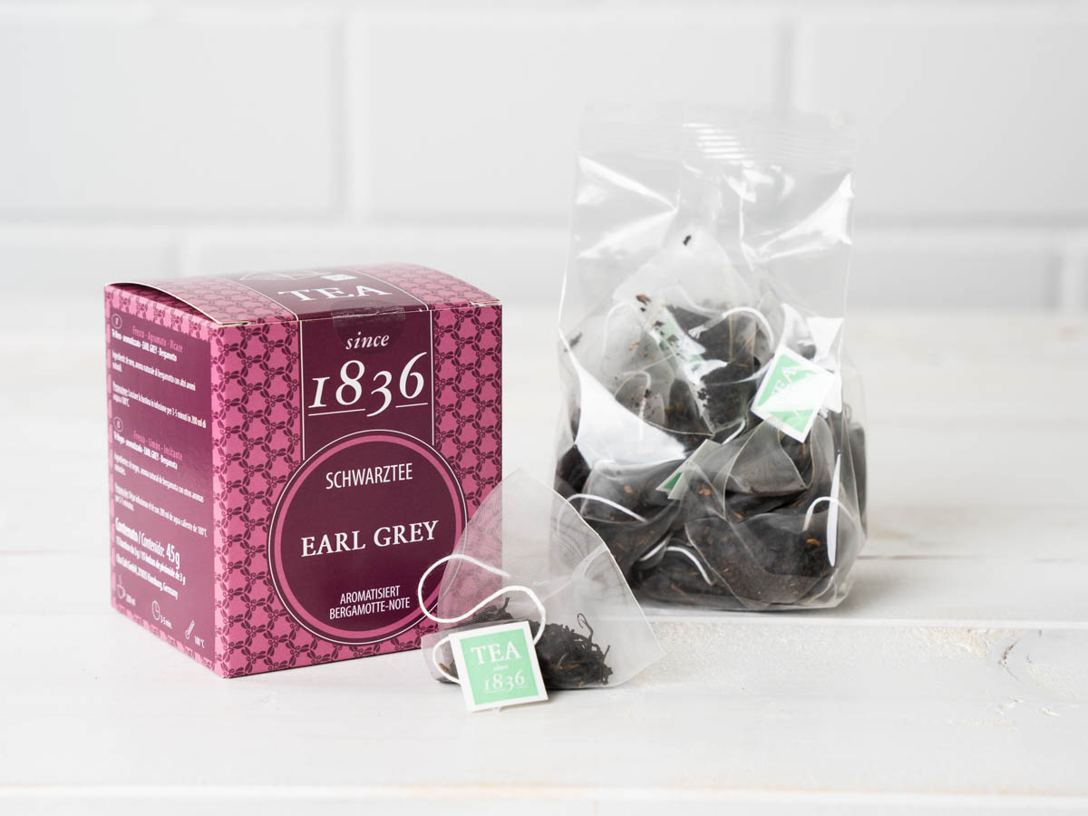 D & B - Schwarztee Earl Grey 15 Pyramidenbeutel