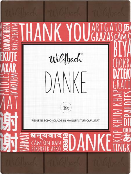 Wildbach - Danke Schokolade - Vollmilch