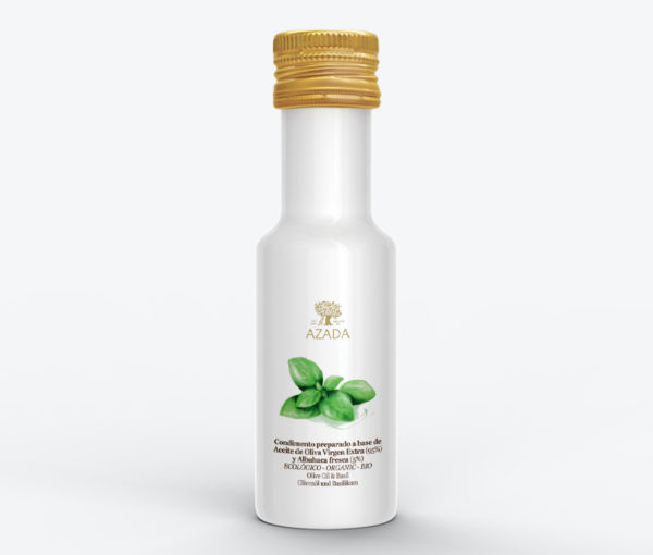 Azada - Extra Natives Olivenöl mit Basilikum - 100 ml