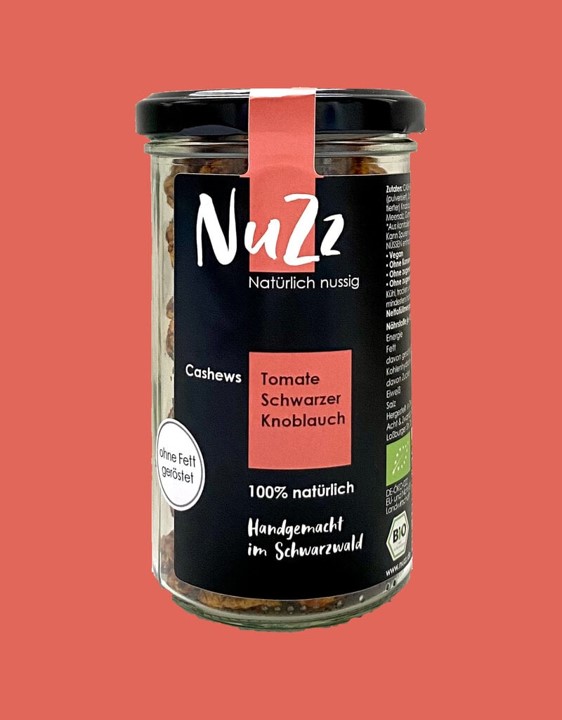 NuZz - Cashews Tomate - Schwarzer Knoblauch