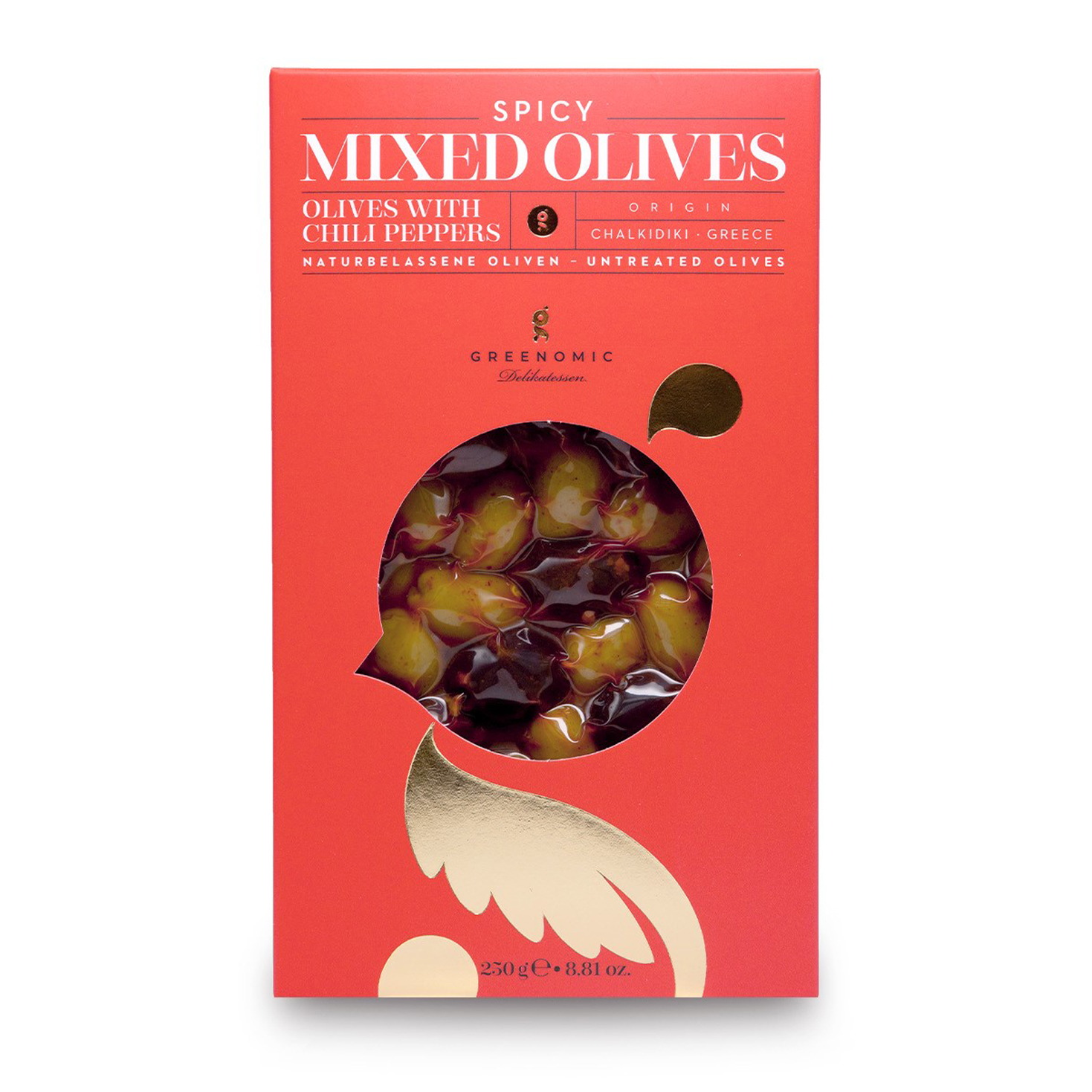 Greenomic - Spicy Mixed Olives with pit
