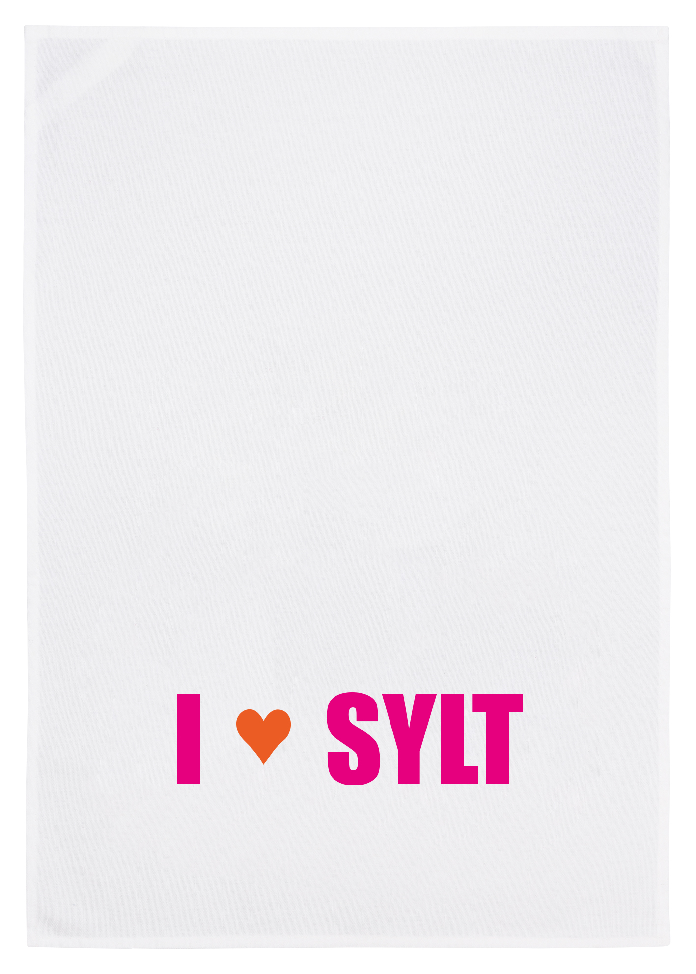 Geschirrtuch - I love Sylt