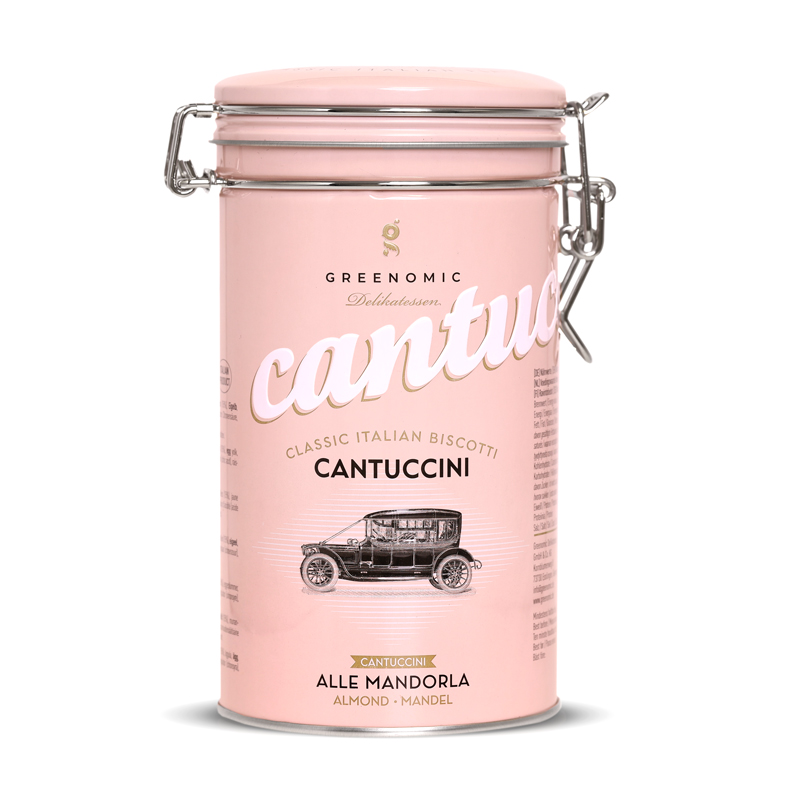 Greenomic - Cantuccini Alle Mandorla 200 g in der Dose