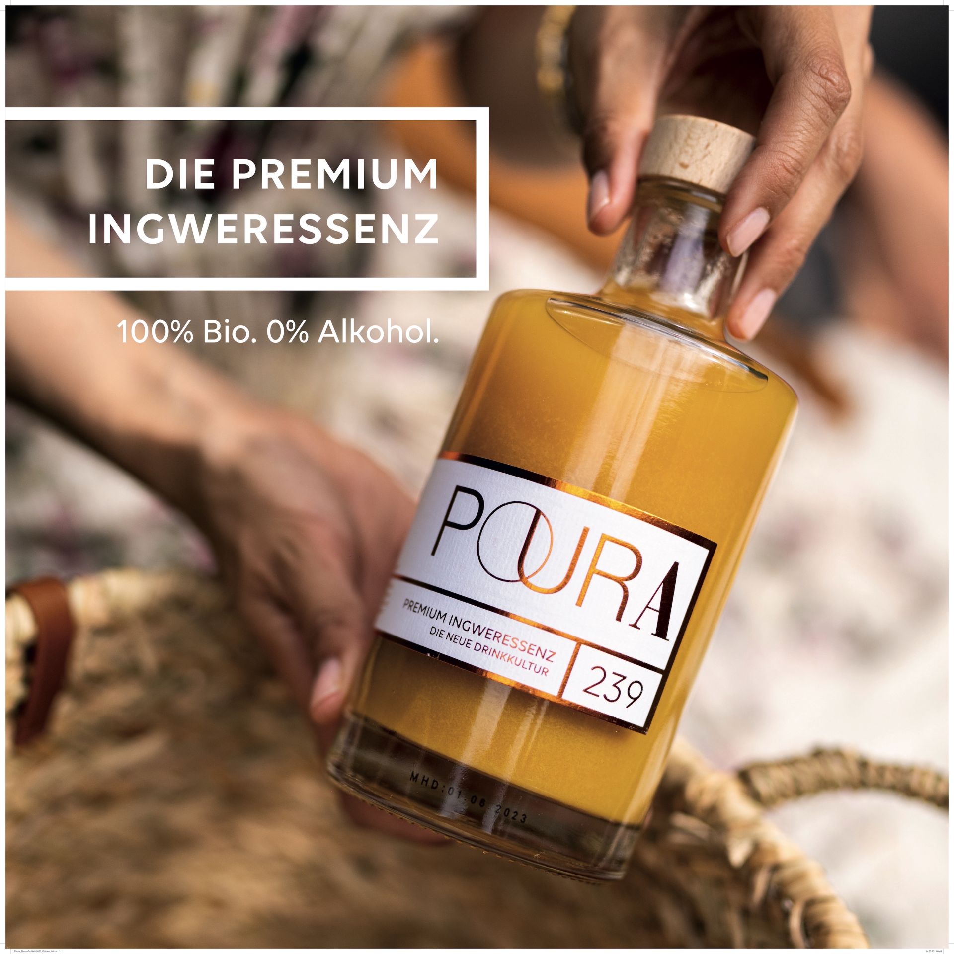 Poura - Premium Ingweressenz 495 ml