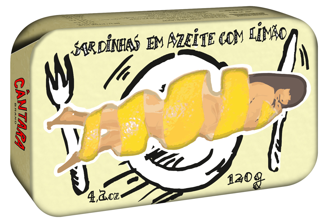 Cantara - Sardinen in Olivenöl mit Zitrone