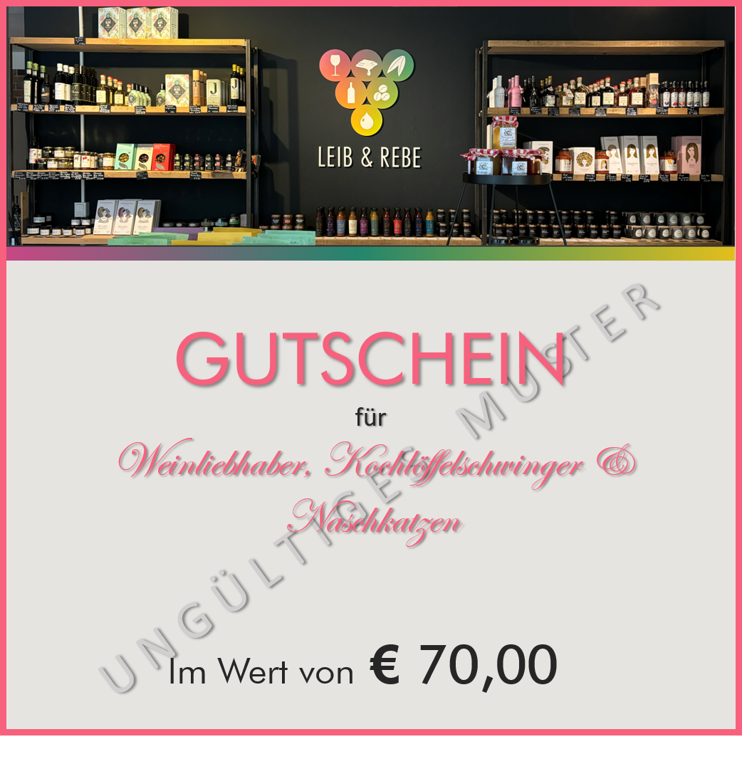 Gutschein € 70,00